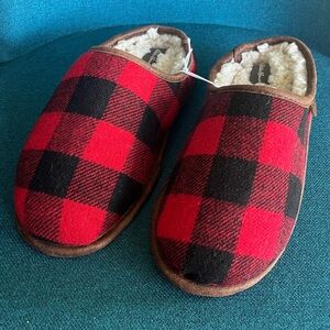 Eddie Bauer Women’s Buffalo Check Clog Slippers